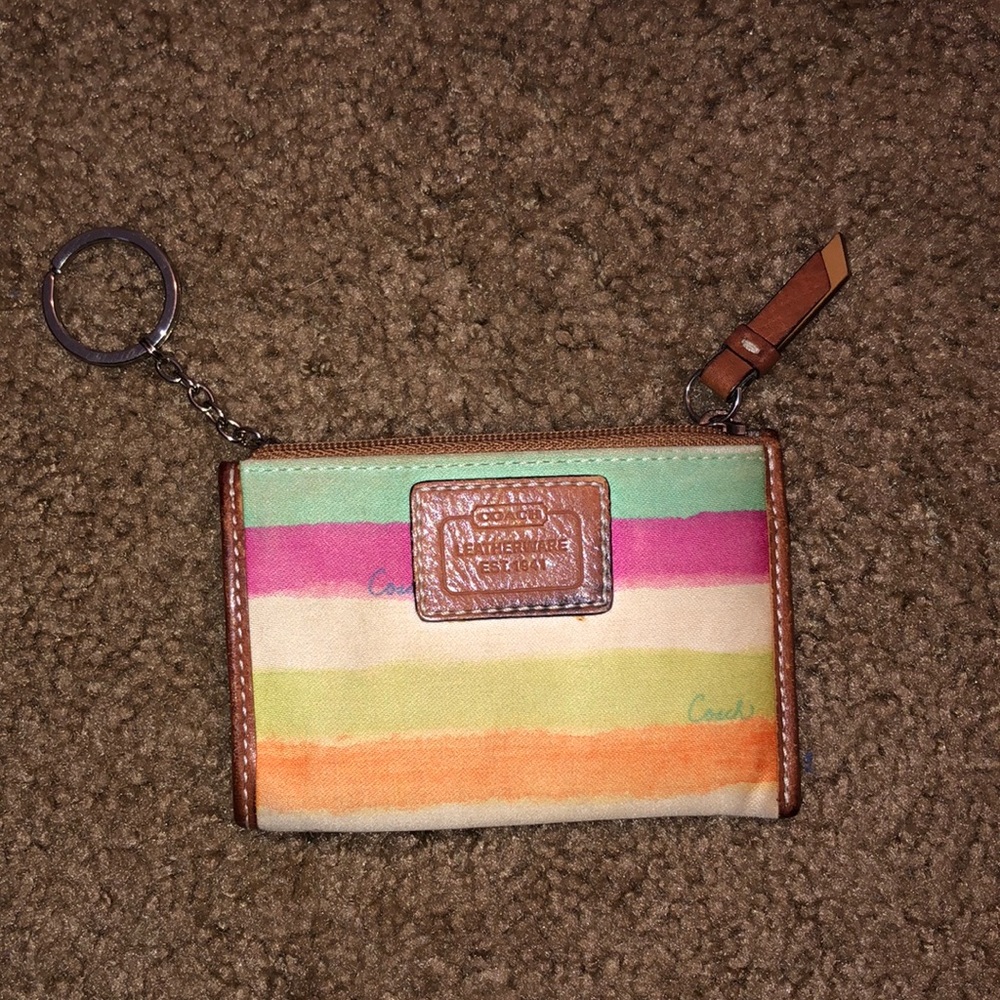 Coach Leather Coin Purse